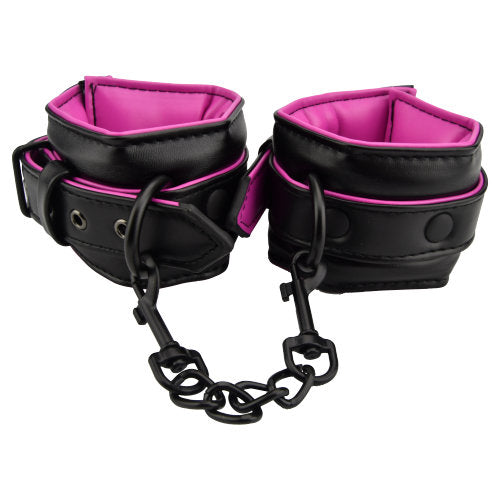 Enkelboeien roze en zwarte