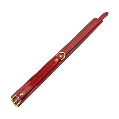 Halsband rode bondagekraag