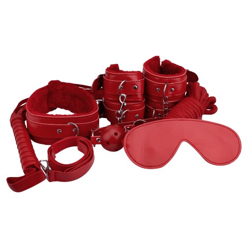 bondage-kit (8-delig) 3 kleuren keuze