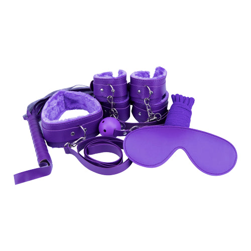 bondage-kit (8-delig) 3 kleuren keuze