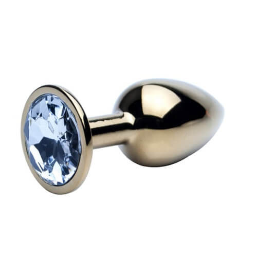 Edele metalen gouden buttplug