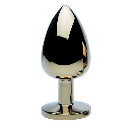 Edele metalen gouden buttplug
