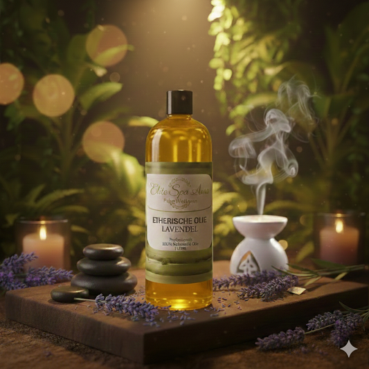 Elite Spa Aura - Pure Wellness – Etherische Olie Lavendel 1 Liter Geconcentreerd – Slechts Enkele Druppels Nodig