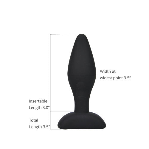 siliconen anaalplug   (3 maten)