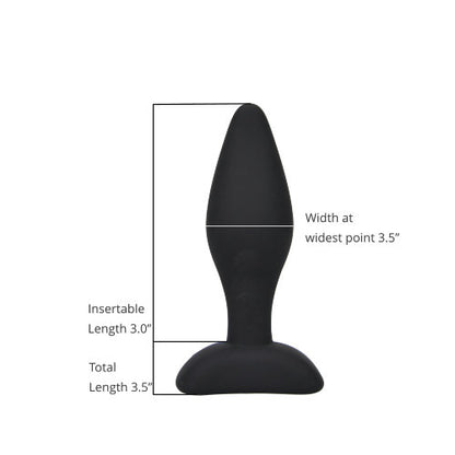 siliconen anaalplug   (3 maten)