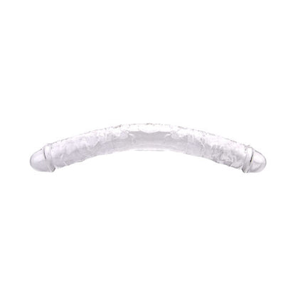dubbel-eindedildo transparant ( 2 maten )