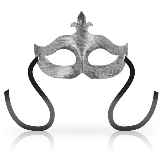 OHMAMA - MASKERS FLEUR DE LIS OOGMASKER ZILVER