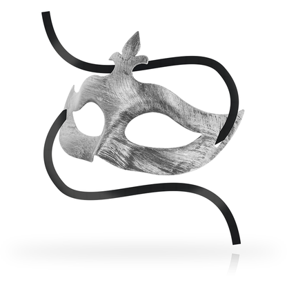 OHMAMA - MASKERS FLEUR DE LIS OOGMASKER ZILVER