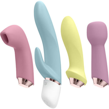 SATISFYER - PRACHTIGE VIER SET VIBRATOR & SUCKER