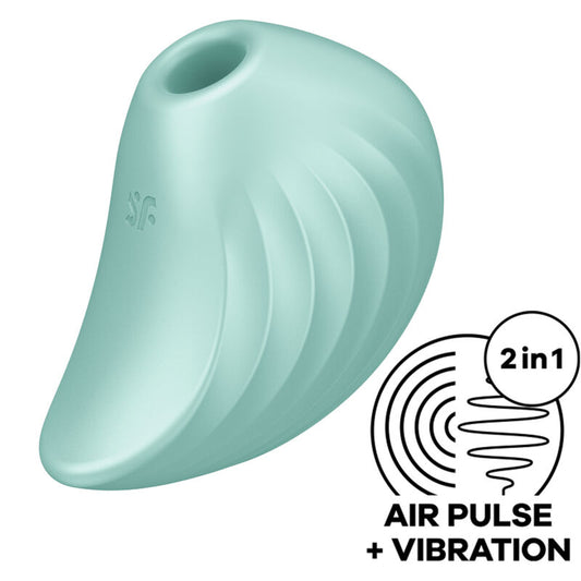SATISFYER - PEARL DIVER GROEN STIMULATOR EN VIBRATOR