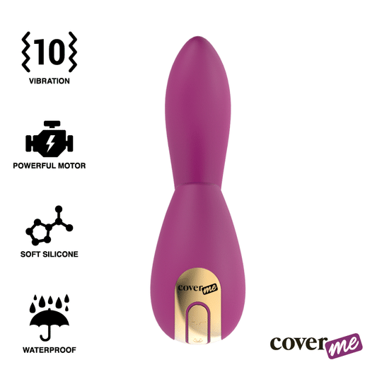 COVERME - CLITORALE ZUIGING & KRACHTIGE G-SPOT RUSH VIBRATOR