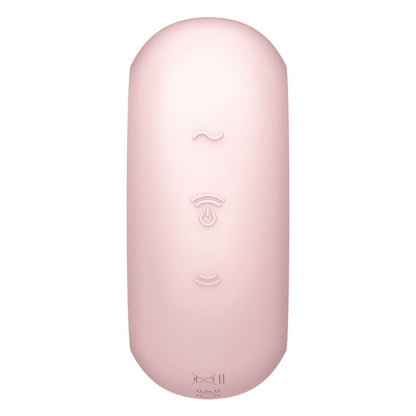SATISFYER - PRO TO GO 3 ROZE DUBBELE STIMULATOR EN VIBRATOR