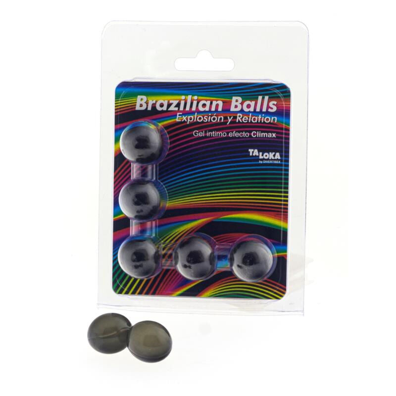 Brazilian Balls Exciting Gel – Climax Effect – 5 stuks