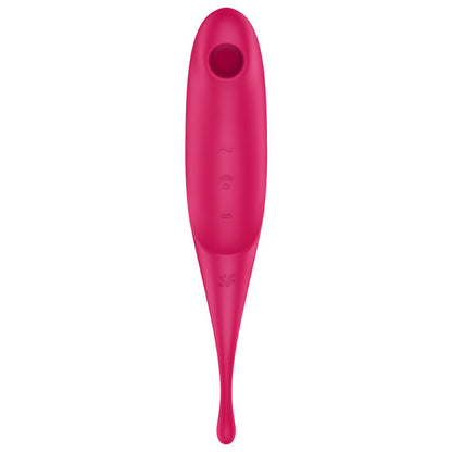 SATISFYER - TWIRLING PRO RODE STIMULATOR EN VIBRATOR