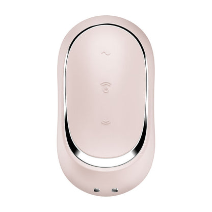 SATISFYER - PRO TO GO 2 BEIGE DUBBELE STIMULATOR EN VIBRATOR