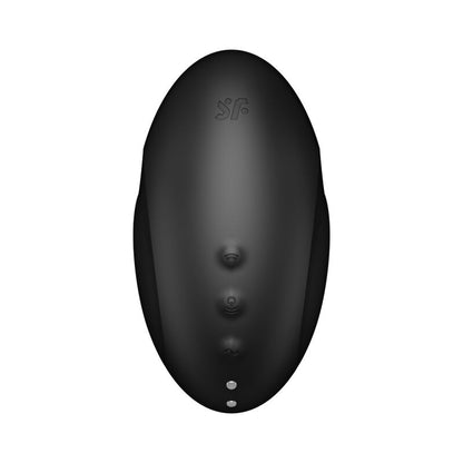 SATISFYER - VULVA LOVER 3 ZWARTE STIMULATOR EN VIBRATOR