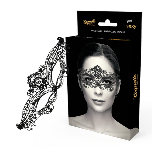 COQUETTE CHIC DESIRE - KANTENMASKER ZWART