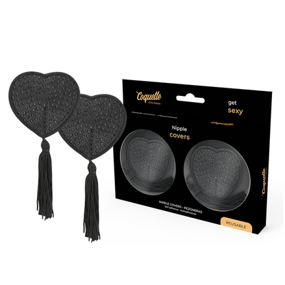 COQUETTE CHIC DESIRE - TEPELBEKLEDING ZWART