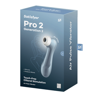 SATISFYER - PRO 2 BLAUWE STIMULATOR