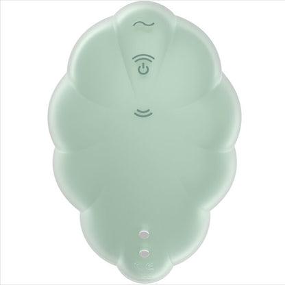 SATISFYER - CLOUD DANCER GROENE LUCHTPULSE VIBRATOR