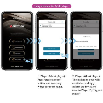 PRETTY LOVE -  app-gestuurd vibrator paars
