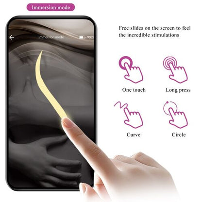PRETTY LOVE -  app-gestuurd vibrator paars