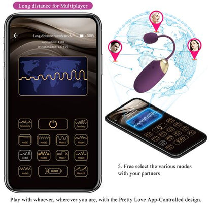 PRETTY LOVE -  abner app purple