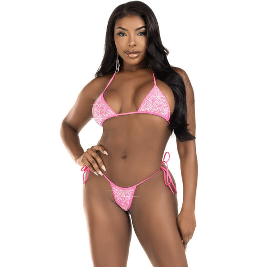 daimonds bikini fuchsia