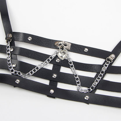 SUBBLIME - KORSETHARNAS MET KETTINGDETAIL ONE SIZE