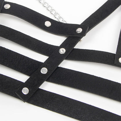 SUBBLIME - KORSETHARNAS MET KETTINGDETAIL ONE SIZE