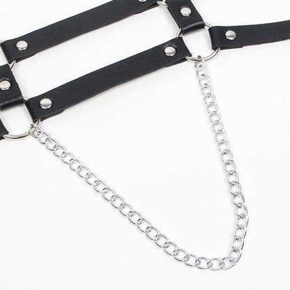 SUBBLIME - HARNAS MET BANDEN EN KETTINGDETAILS ONE SIZE