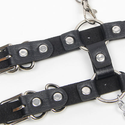 SUBBLIME - HARNAS MET BANDEN EN KETTINGDETAILS ONE SIZE