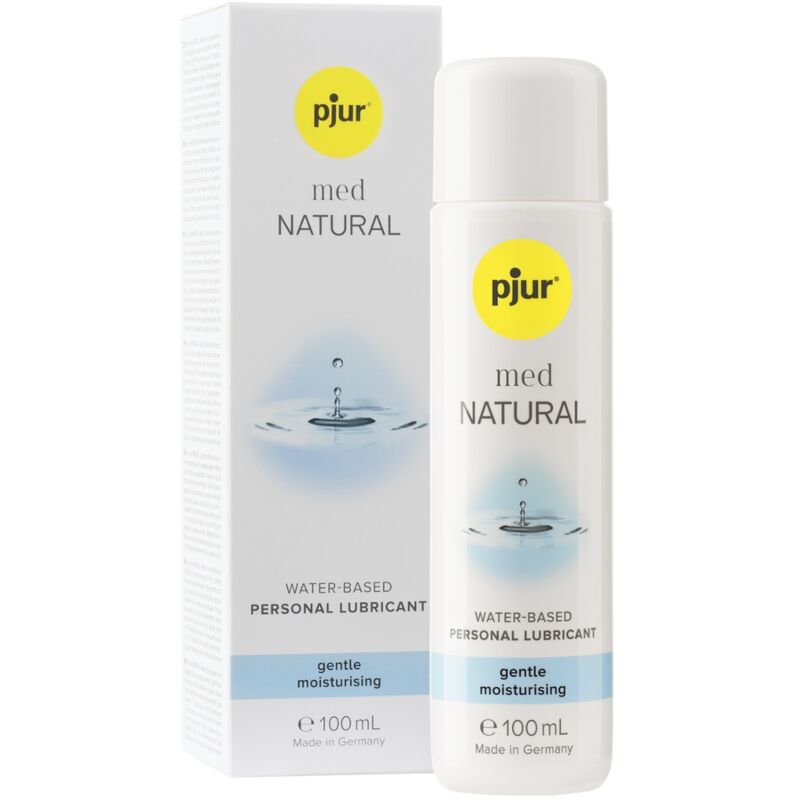 Pjur Med Natural – Gentle Hydrating Water-Based Lubricant 100 ml