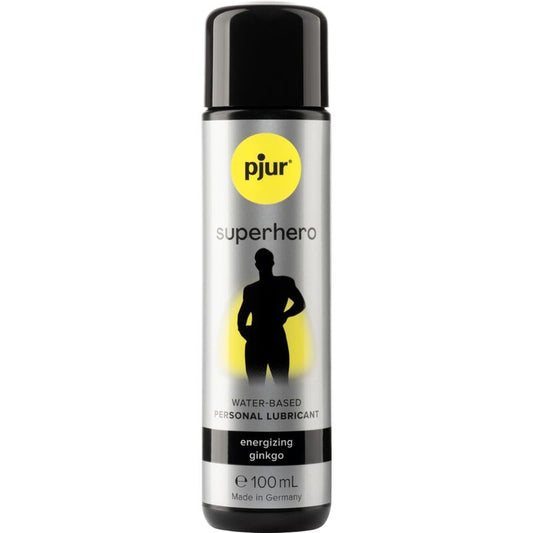 Pjur Superhero – Water-Based energizing Lubricant Ginkgo 100 ml