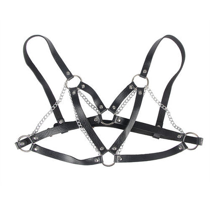 SUBBLIME – Bondage Riem met Metalen Gesp – Zwart | One Size