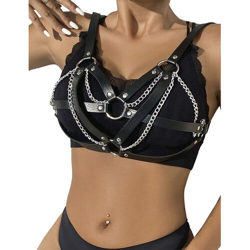 SUBBLIME – Bondage Riem met Metalen Gesp – Zwart | One Size