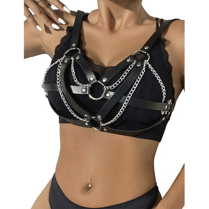 SUBBLIME – Bondage Riem met Metalen Gesp – Zwart | One Size