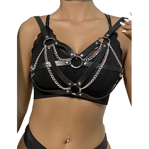 SUBBLIME – Bondage Riem met Metalen Gesp – Zwart | One Size