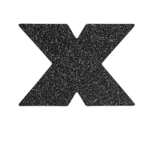 BIJOUX - INDISCRETS FLASH CROSS ZWARTE TEPELKAPJES