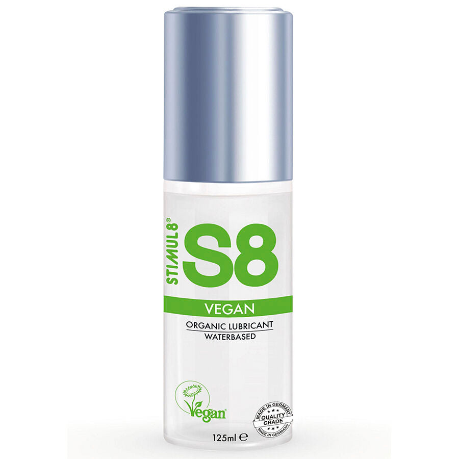 S8 Waterbased Vegan Lubricant – Natuurlijke, lange glijkracht 125 ML