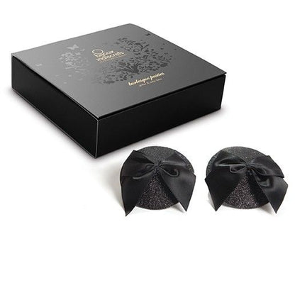 BIJOUX - BURLESQUE GLANZENDE TEPELBEKLEDING MET STRIK