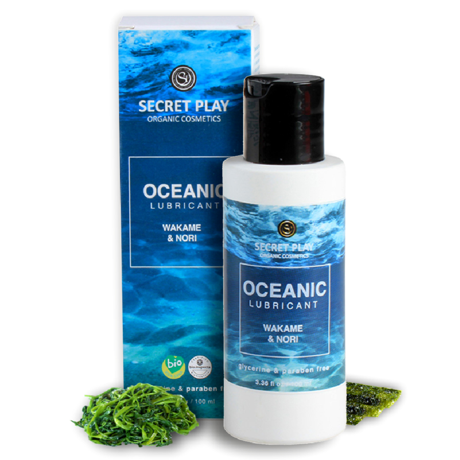Secretplay Organic Oceanic Glijmiddel – Zachte Waterbasis met Zeewierextract 100 ml