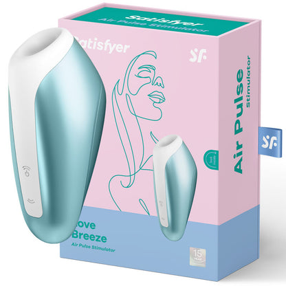 SATISFYER - LOVE BREEZE ZUIGING IJSBLAUW