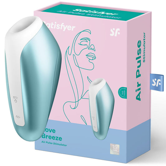 SATISFYER - LOVE BREEZE ZUIGING IJSBLAUW