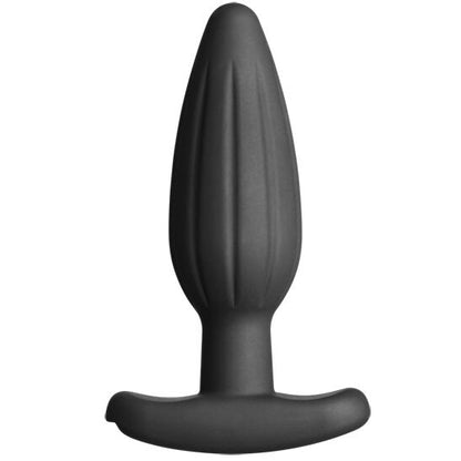 ELECTRASTIM - SILICONEN ZWARTE ROCKER BUTTPLUG MEDIUM