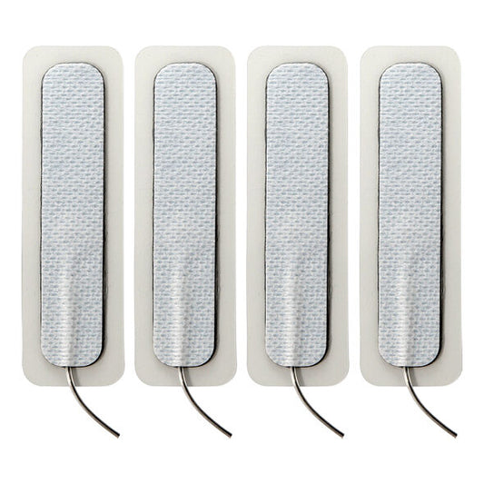 ELECTRASTIM - 4 X LANGE ZELFKLEVENDE PADS 1,5 CM X 7,5 CM