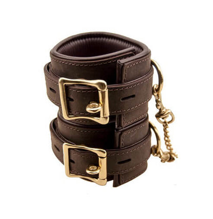 Enkelboeien Nubuck Leather Ankle Restraints