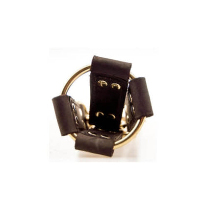 Varkensstropdas Nubuck Leather 4 Way Tie