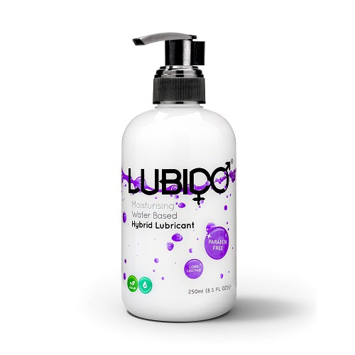 Lubido Hybrid Glijmiddel | Waterbasis met Siliconen | Pompflacon