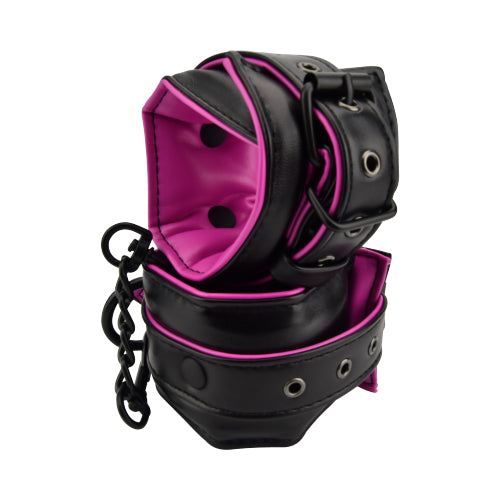 Enkelboeien roze en zwarte